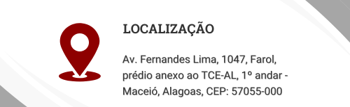 Banner de localização utilizado na seção de endereço do MPC